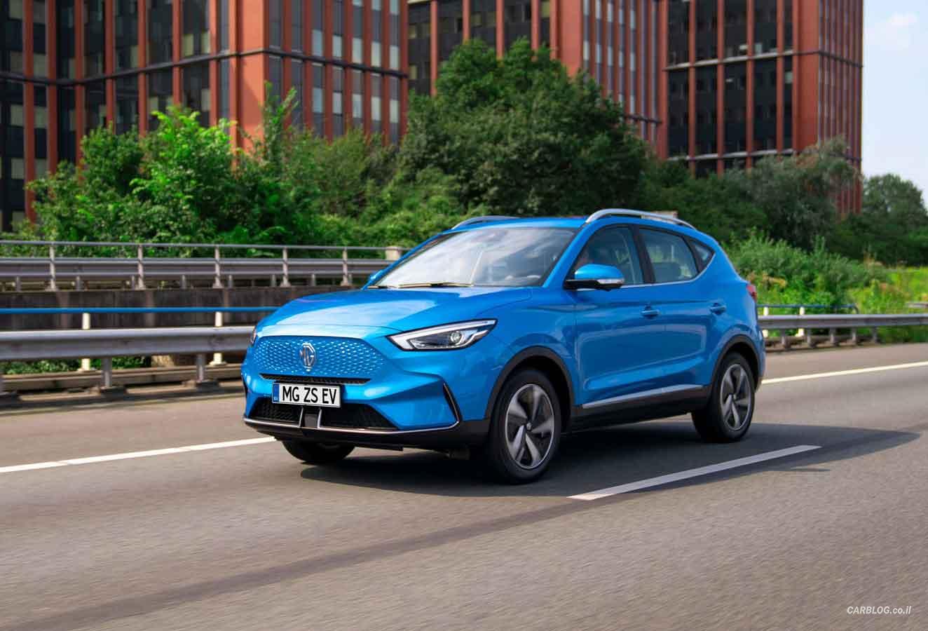 MG ZS EV 2022 המחודש